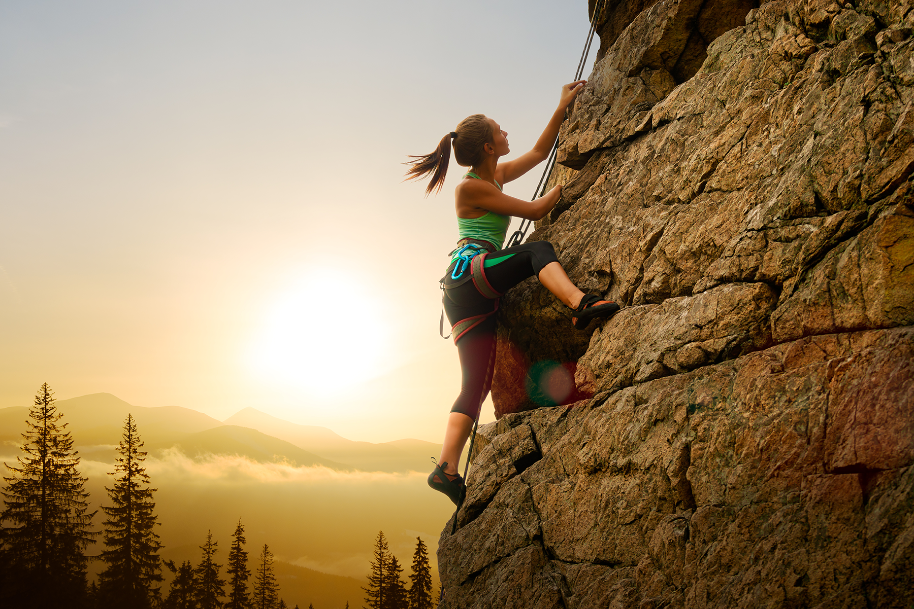 Like a rock-climber, taking a state-of-the-art risk assessment empowers you as you test your limits.